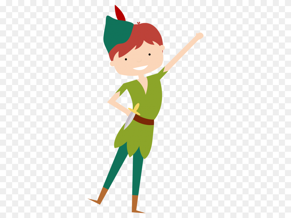 Peter Pan Transparent Image And Clipart, Elf, Clothing, Costume, Person Free Png Download