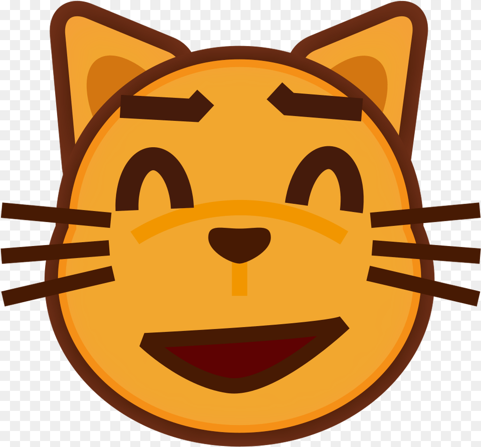 Phantom Open Emoji 1f63c Cat Love Emoji Cat Open Mouth Clipart Free Png Download