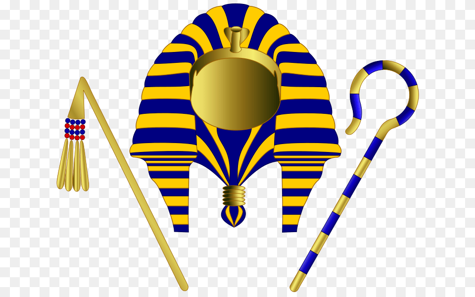 Download Pharaoh Crown Clipart Pharaoh Stick Corona De Faraon Egipcio, Aircraft, Transportation, Vehicle Free Png