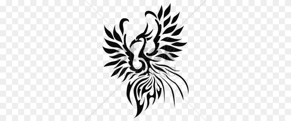Download Phoenix Tattoos Free Transparent And Clipart, Symbol, Emblem, Bow, Weapon Png Image