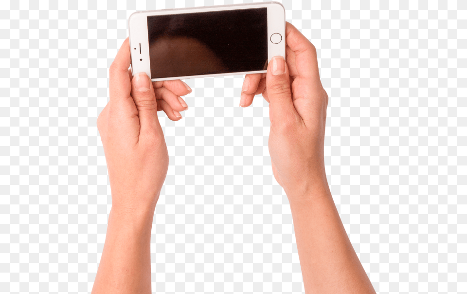 Download Phone In Woman Hand Woman Phone In Hand, Electronics, Mobile Phone, Iphone, Adult Png