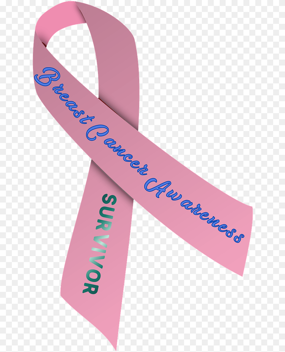 Download Photo Of Cancerribbonbreastawareness Breast Cancer, Sash Free Png