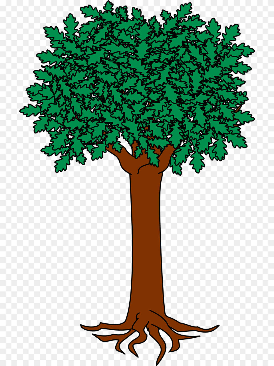 Download Photo Of Treeheraldicsymboldesignicon Tree Symbol For Coat Of Arms, Plant, Vegetation, Root, Art Free Transparent Png