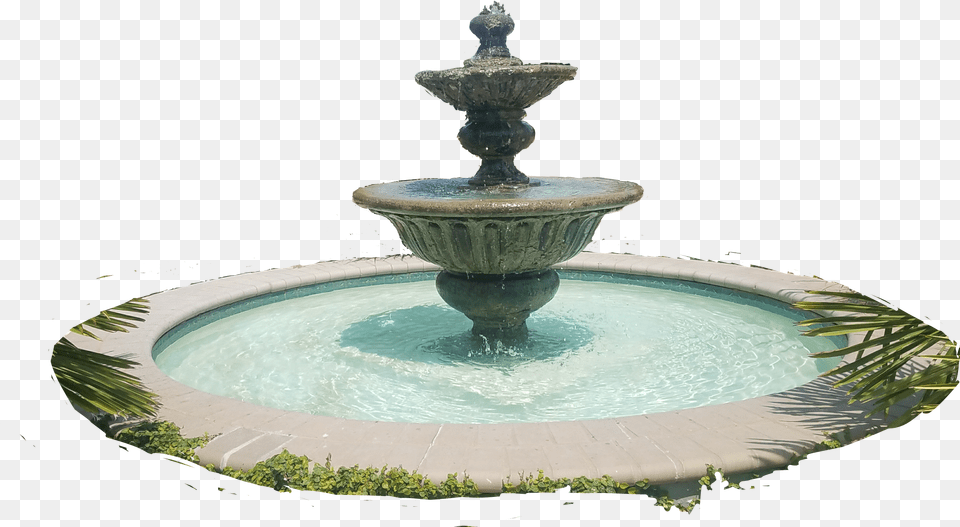 Picsart Sticker Fountain Fountains Water Yardart Fountain, Architecture, Hot Tub, Tub, Pool Free Png Download