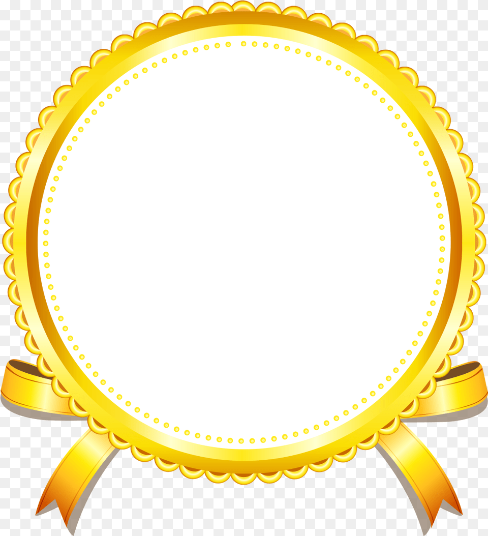 Download Picture Gold Golden Frame Yellow Border Hq Happy Makar Sankranti To Your Friend, Oval Png