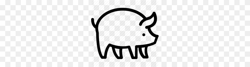 Download Pig Icon Clipart Domestic Pig Computer Icons Clip Art, Animal, Mammal, Bow, Weapon Png