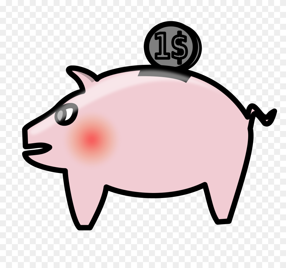 Download Piggy Bank Clipart, Piggy Bank, Baby, Person, Animal Png