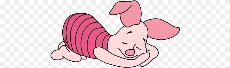 Piglet Pic Piglet Sleeping Winnie The Pooh, Baby, Person, Face, Head Free Png Download