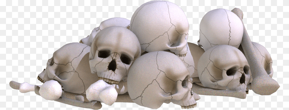 Download Pile Of Skulls Image Pile Of Skulls, Head, Person, Egg, Food Free Transparent Png