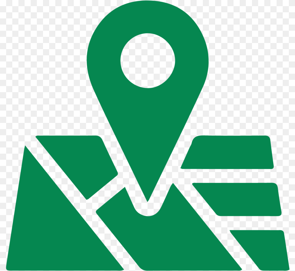 Pin 04 Location Pin Green Logo Full Size Green Location Logo, Dynamite, Symbol, Weapon Free Png Download