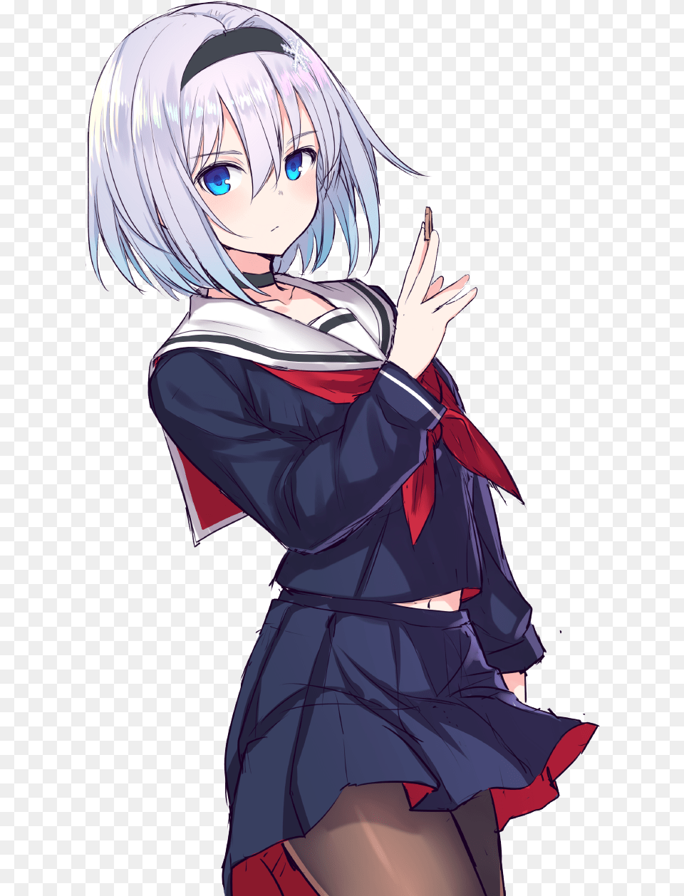 Download Pin By Bmn Short White Haired Loli, Publication, Book, Comics, Adult Png