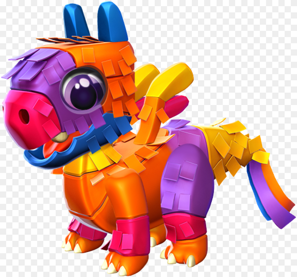 Download Pinata Dragon Baby Full Size Image Action Figure, Person, Toy Png