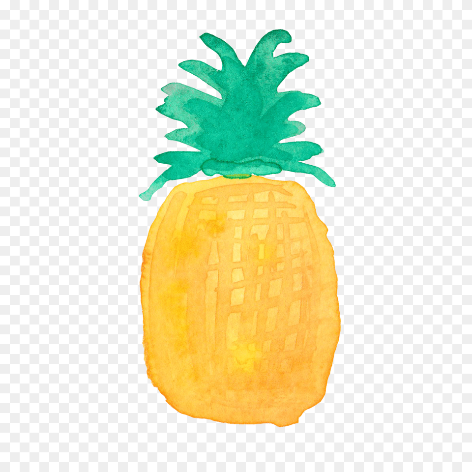 Download Pineapple Drawing Watercolor Painting Pineapple Watercolor Pineapple Clipart, Food, Fruit, Plant, Produce Free Transparent Png