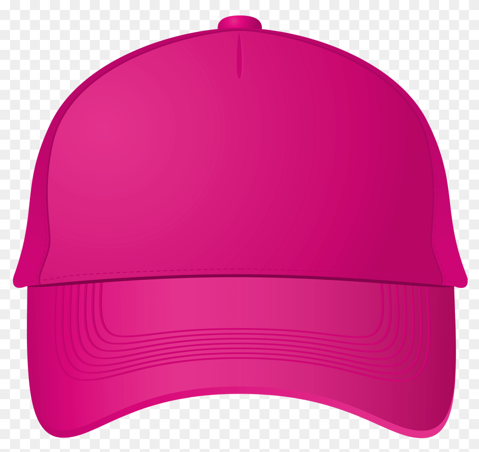 Pink Baseball Cap Clipart Pink Baseball Cap, Baseball Cap, Clothing, Hat, Swimwear Free Png Download