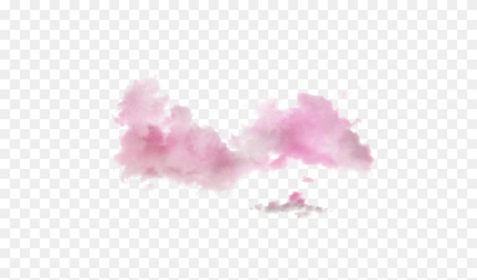 Download Pink Blue Clouds Image With No Background Aesthetic Pink Cloud Transparent, Nature, Outdoors, Sky, Smoke Png
