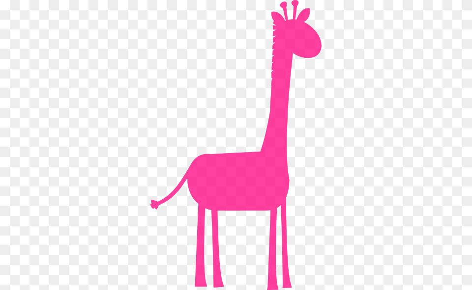 Download Pink Giraffe Clipart, Animal, Mammal Free Png