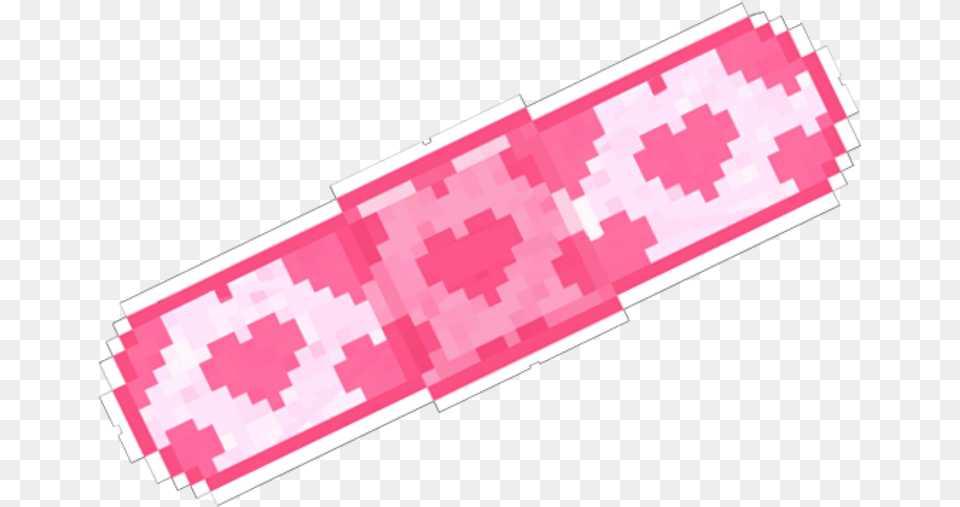 Download Pink Heart Love Pixel Band Aid Cure Band Aid Pink Cute Band Aids, First Aid Png