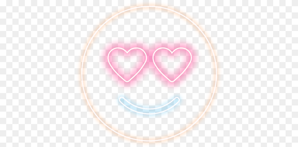 Download Pink Instagram Neon Rtv Nose Font Glasses Hq Heart, Light, Disk Png