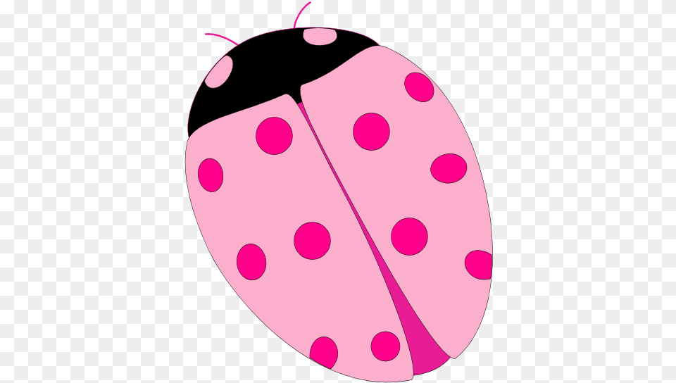 Download Pink Ladybug Clipart Ladybird Beetle Pink Ladybug, Pattern, Polka Dot Free Transparent Png