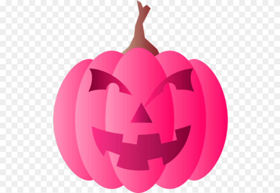 Pink Pumpkin Clipart Halloween Clipart Pink Pink Pumpkins Clip Art, Festival Free Png Download