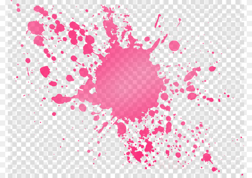 Download Pink Splatter Paint Clipart Watercolor Painting Black Paint Splash, Pattern, Chess, Game Free Transparent Png