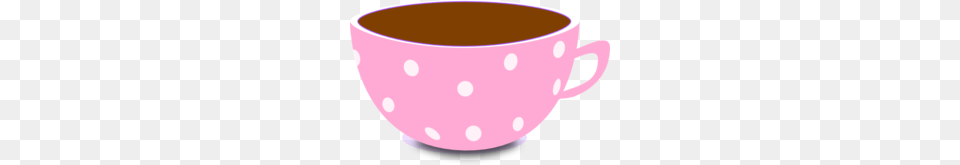Download Pink Tea Cup Clipart Tea Coffee Clip Art Tea, Bowl, Beverage, Coffee Cup Free Png