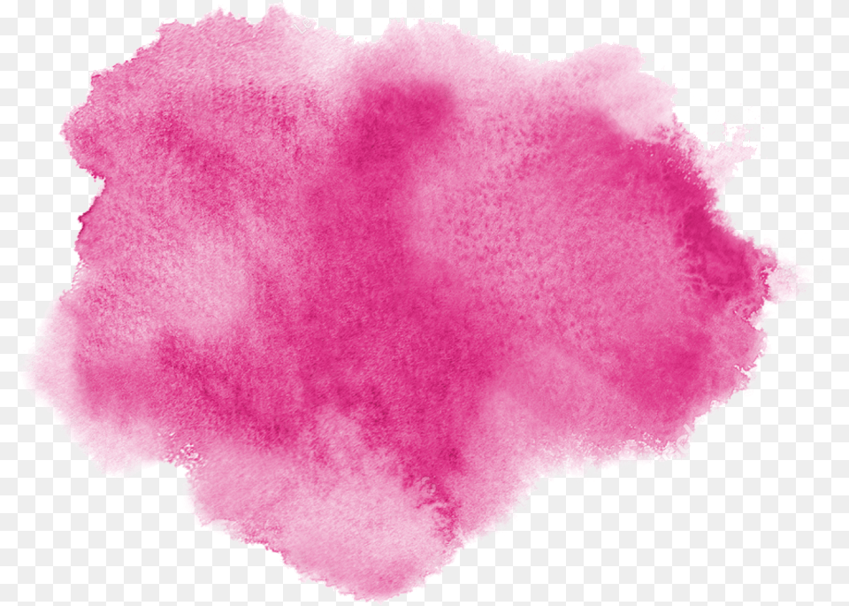 Pink Watercolour Splash For Watercolor Texture, Flower, Plant, Rose, Powder Free Png Download