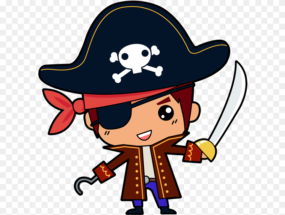 Download Pirate Image For Pirate, Hat, Clothing, Person, Face Free Transparent Png
