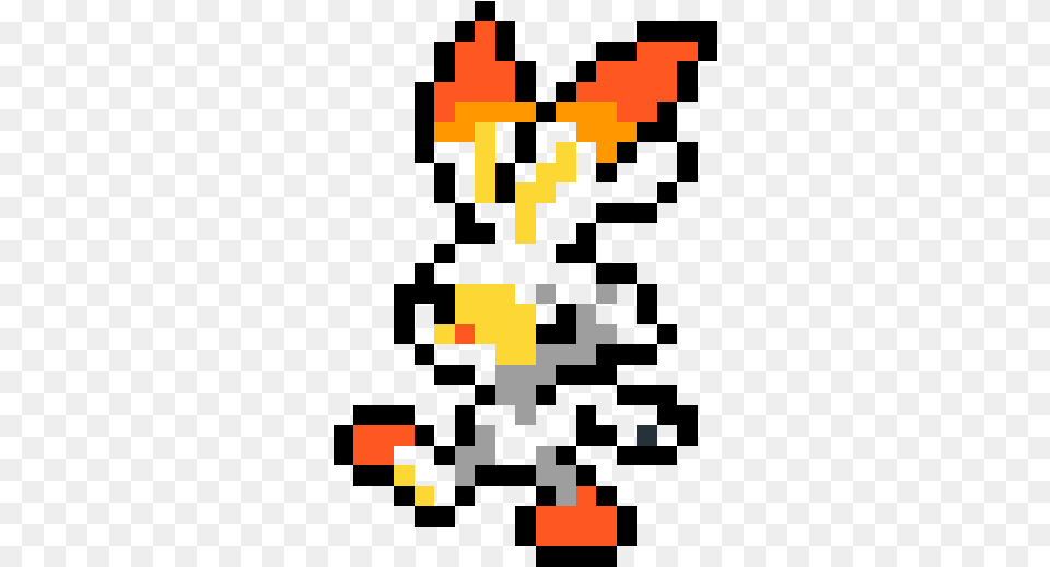 Download Pixel Art Pain Minecraft Hd Uokplrs Pokemon Pixel Art Scorbunny, First Aid Png Image