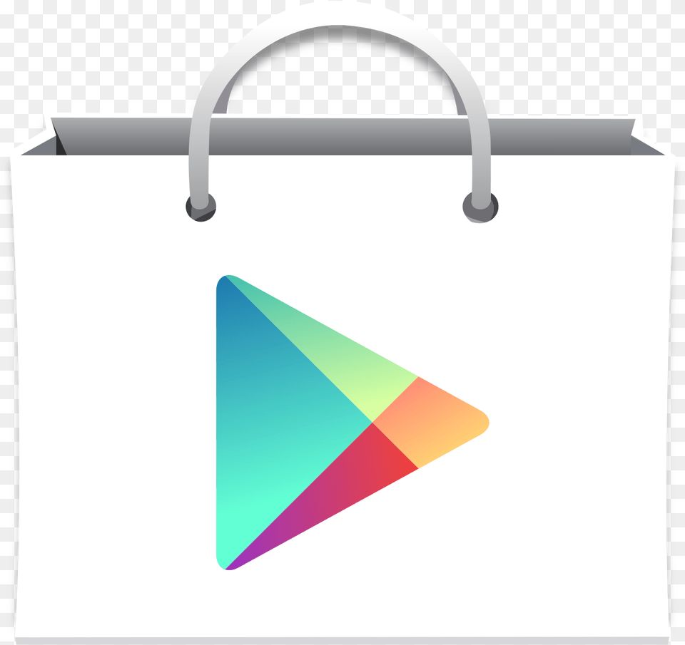 Play Google App Android Play Store Logo 3d, Bag, Shopping Bag, Tote Bag Free Png Download
