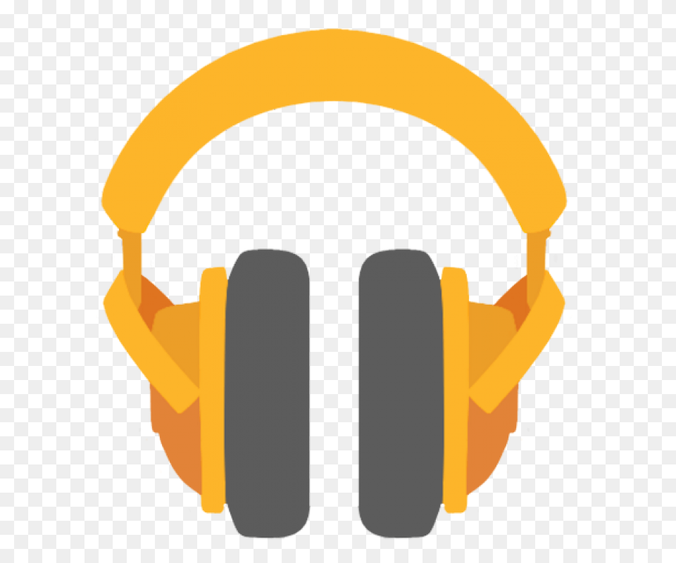 Download Play Music Icon Android Kitkat Transparent Background Music Icon, Electronics, Headphones, Clothing, Hardhat Png Image