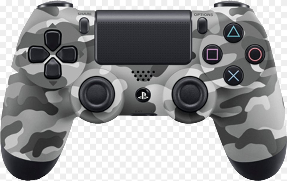 Download Playstation All Gamecube Xbox Game Controller Video Dualshock 4 Camo Grey, Electronics, Camera Free Transparent Png