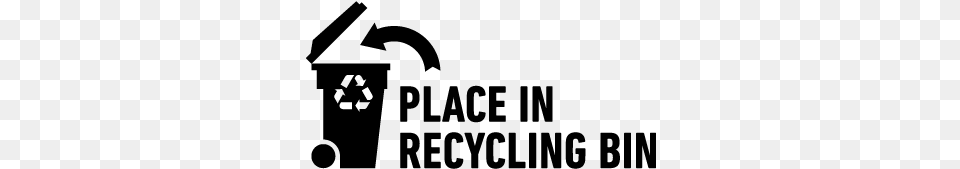 Download Please Recycle Logo, Gray Free Transparent Png