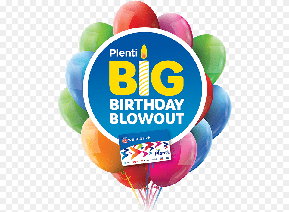 Download Plenti Birthday Bash Balloon, Advertisement, Poster Free Transparent Png