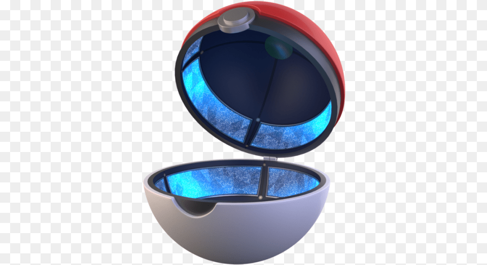 Pokeball Image Open Pokemon Ball, Bathing, Tub, Hot Tub, Disk Free Png Download