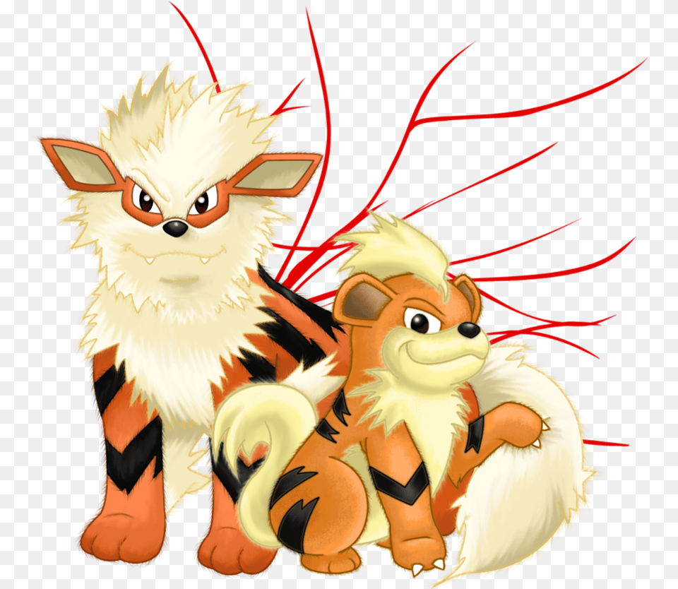 Pokemon Arcanine Wallpaper 900x837 For Your Arcanine And Growlithe, Book, Comics, Publication, Animal Free Png Download