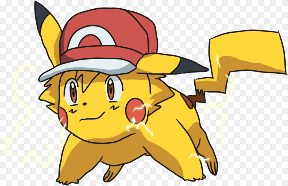 Download Pokemon Ash Pikachu Hat Freetoedit Pokemon Pokemon Ash Ve Pikacu, Baby, Person, Face, Head Png Image