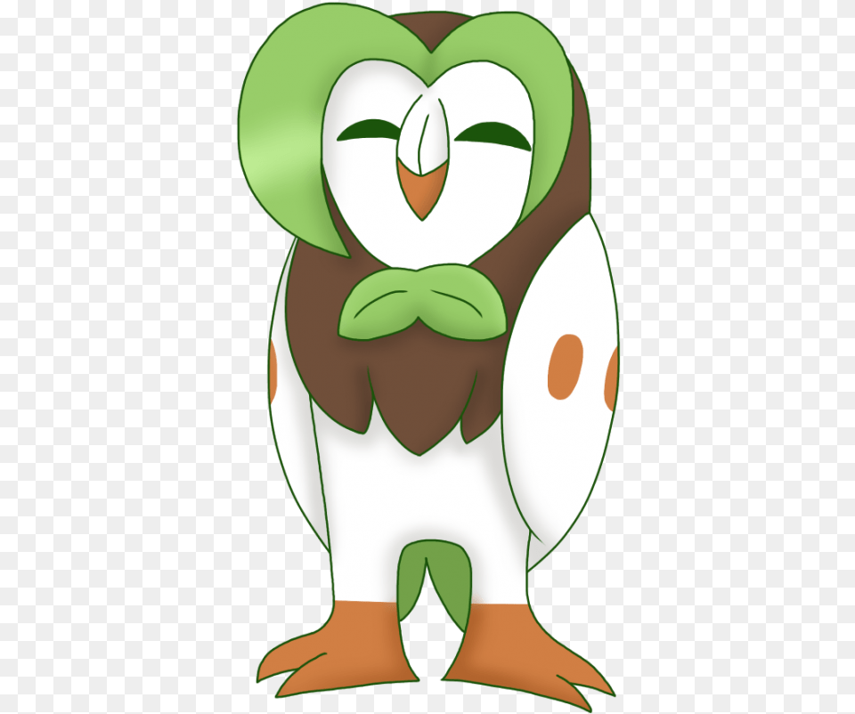 Download Pokemon Dartrix Rowlet Evolution, Animal, Baby, Person, Bird Png