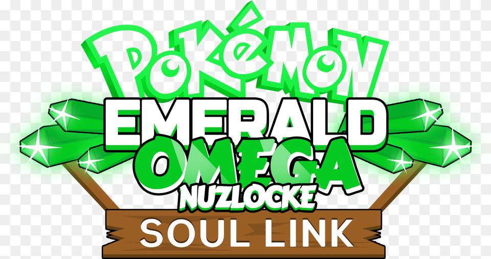 Download Pokemon Emerald Logo Pokemon, Green, Recycling Symbol, Symbol, Dynamite Png