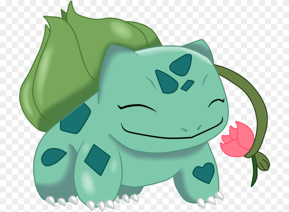 Download Pokemon For Cute Bulbasaur Transparent, Green, Animal, Fish, Sea Life Free Png