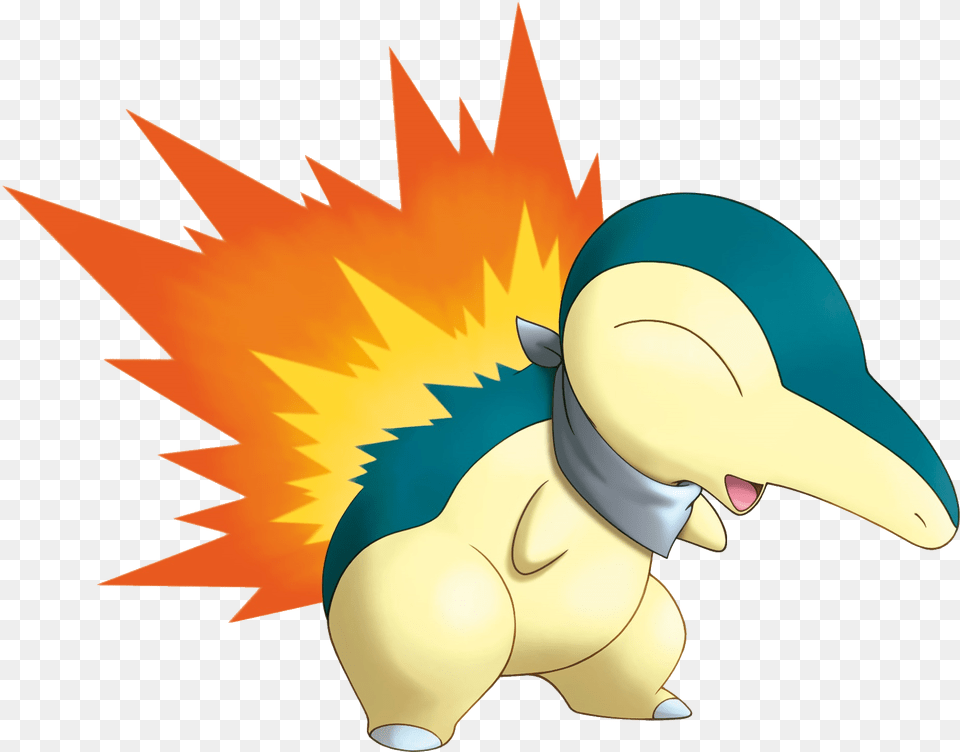 Download Pokemon Image For Free Pokemon Mystery Dungeon Cyndaquil, Animal, Fish, Sea Life, Shark Png
