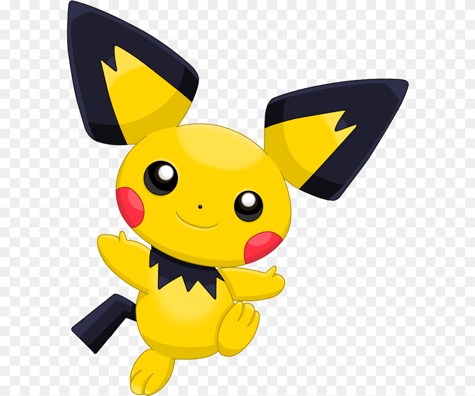 Pokemon Shiny Pichu Spikyeared Pichu Pokemon Free Png Download