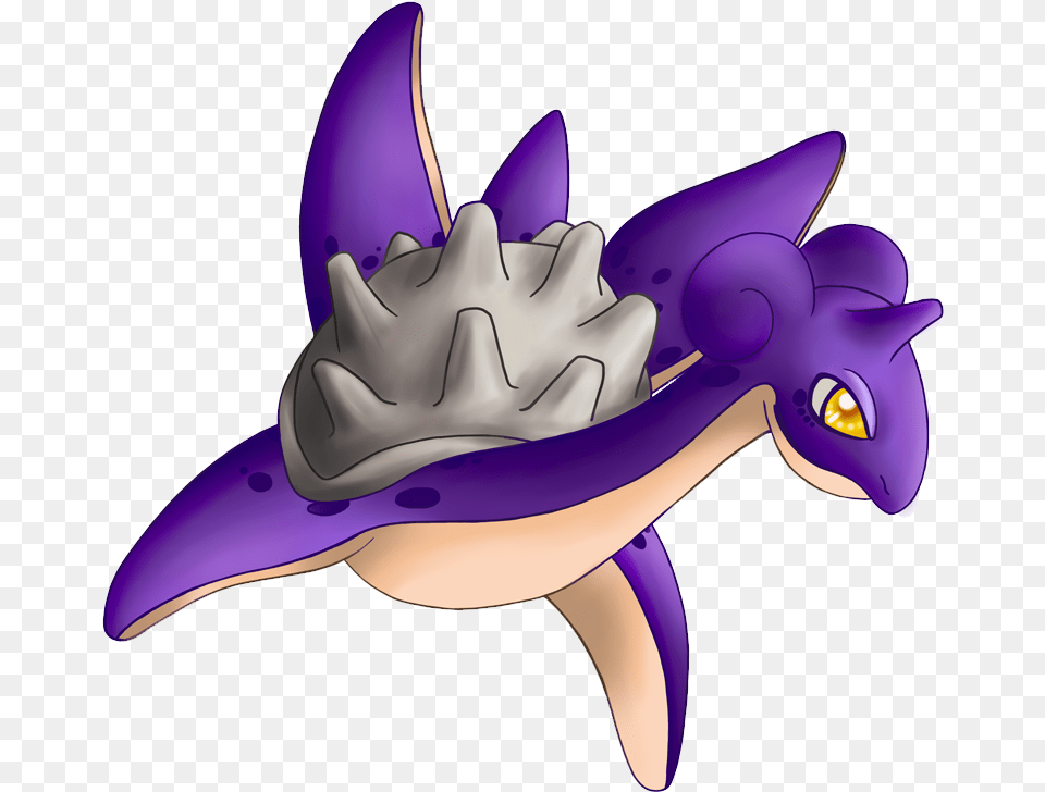 Download Pokemon Shiny Pokemon 2131, Purple, Animal, Fish, Sea Life Png