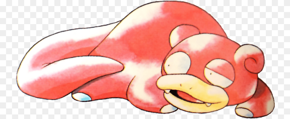 Pokemon Slowpoke Original Art Free Png Download
