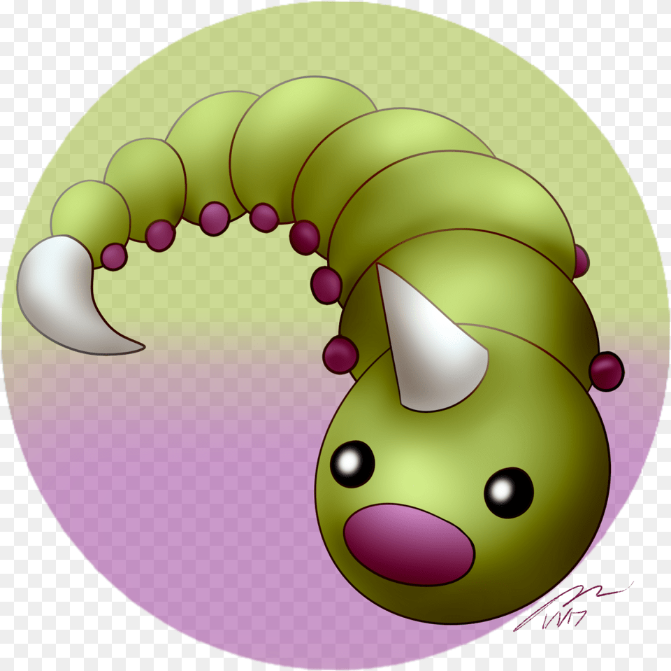 Download Pokemon Weedle Shiny Living Weedle Shiny Pokemon, Disk Png Image