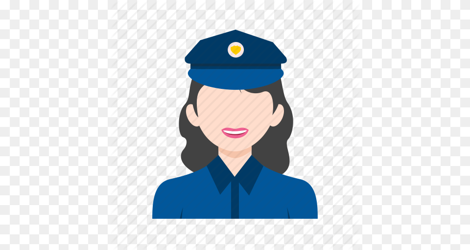 Download Police Woman Icon Clipart Police Officer Computer, Adult, Captain, Female, Person Png