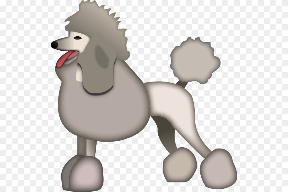 Download Poodle Dog Emoji Emoji Island, Animal, Canine, Mammal, Pet Free Png