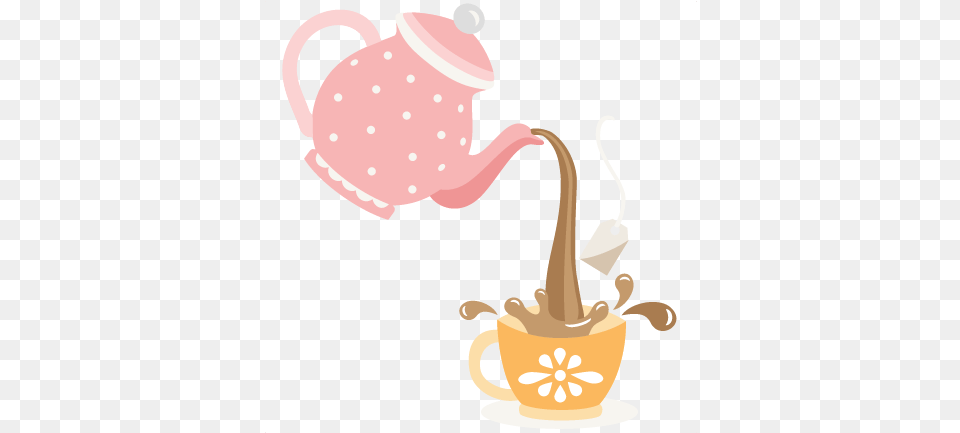 Download Pouring Teapot Transparent Tea Party, Cookware, Pot, Pottery, Smoke Pipe Png Image