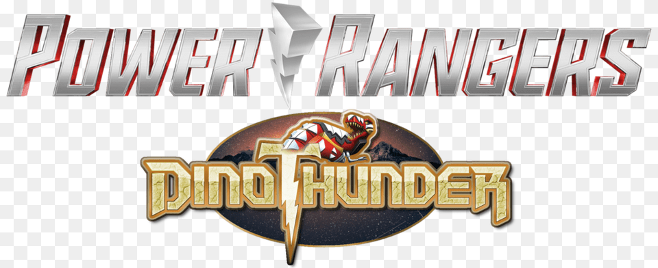 Download Power Ranger Dino Thunder Hasbro Style Logo By Power Rangers Logo Beast, Emblem, Symbol Png Image