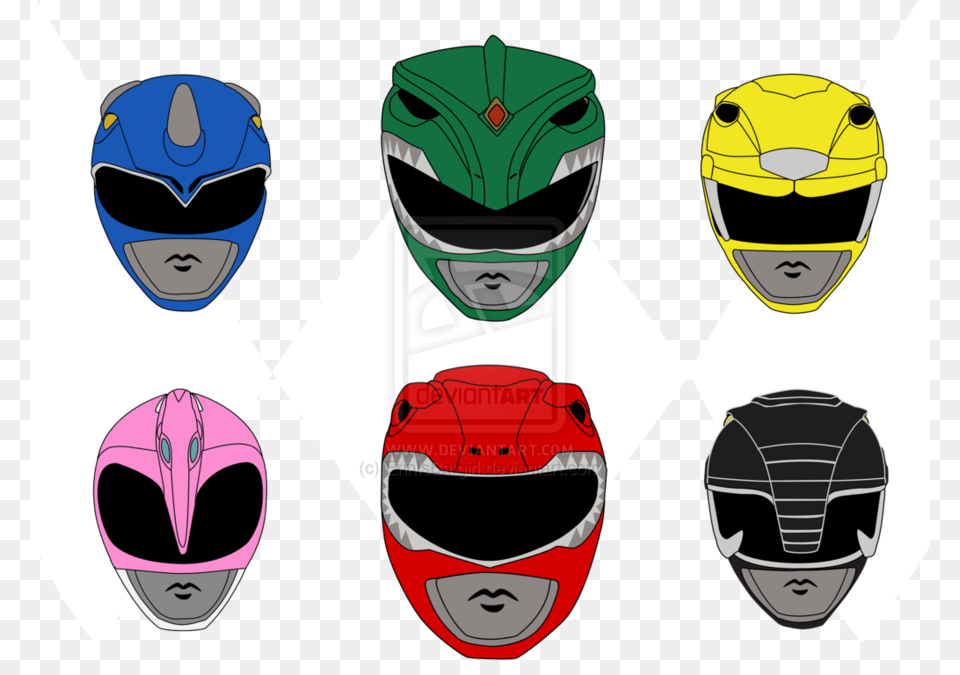 Download Power Ranger Helmet Template Clipart Red Ranger Kimberly, Crash Helmet, Hat, Baseball Cap, Cap Png